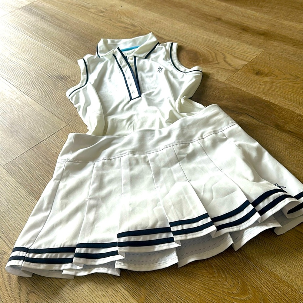 PENGUIN Golf/Tennis Set white & navy-